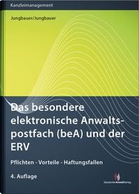 Produktbild: Das besondere elektronische Anwaltspostfach (beA) und der ERV