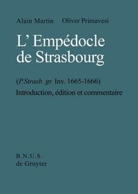 Produktbild: L' Empedocle de Strasbourg