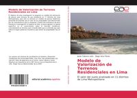 Produktbild: Modelo de Valorizaci&oacute;n de Terrenos Residenciales en Lima
