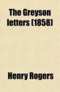 Produktbild: The Greyson Letters (1858)