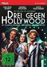 Produktbild: Drei gegen Hollywood / Turbulente Kom&ouml;die mit absoluter Starbesetzung (Pidax Film-Klassiker)