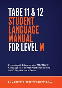 Produktbild: TABE 11 and 12 STUDENT LANGUAGE MANUAL FOR LEVEL M