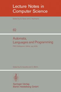 Produktbild: Automata, Languages and Programming