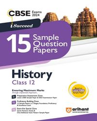 Produktbild: Arihant CBSE Exams 2024 I-Succeed 15 Sample Question Papers History Class 12th