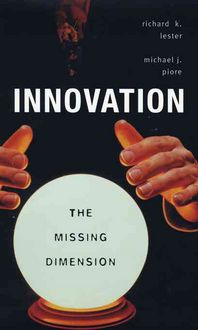 Produktbild: Innovation-The Missing Dimension