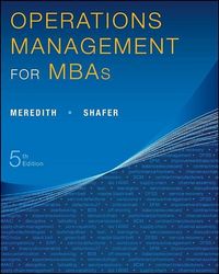 Produktbild: Operations Mgmt For Mbas 5/e