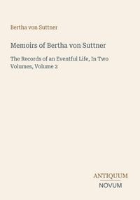 Produktbild: Memoirs of Bertha von Suttner