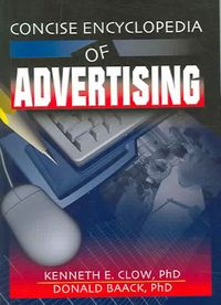 Produktbild: Concise Encyclopedia of Advertising