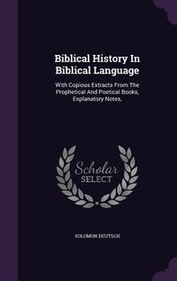 Produktbild: Biblical History In Biblical Language