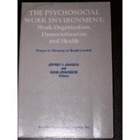 Produktbild: Johannson, G: The Psychosocial Work Environment: Work Organi