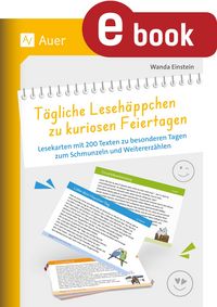 Produktbild: T&auml;gliche Leseh&auml;ppchen zu kuriosen Feiertagen