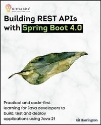 Produktbild: Building REST APIs with Spring Boot 4.0