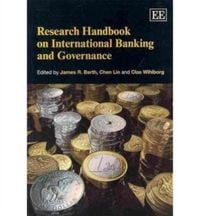 Produktbild: Research Handbook on International Banking and Governance