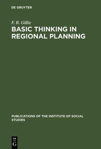 Produktbild: Basic thinking in regional planning