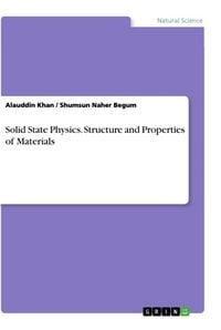 Produktbild: Solid State Physics. Structure and Properties of Materials