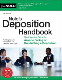 Produktbild: Bergman, P: Nolo's Deposition Handbook