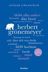 Produktbild: Herbert Gr&ouml;nemeyer. 100 Seiten