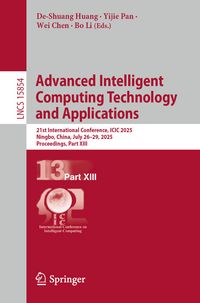 Produktbild: Advanced Intelligent Computing Technology and Applications