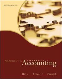 Produktbild: Fundamentals of Advanced Accounting [With Update Supplement]