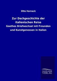 Produktbild: Zur Dachgeschichte der italienischen Reise
