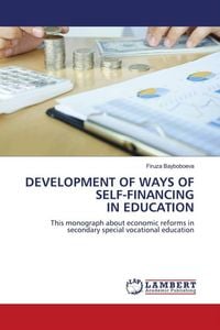 Produktbild: Development Of Ways Of Self-Financing in Education