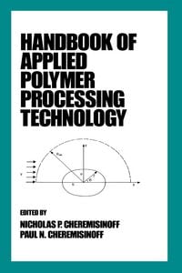 Produktbild: Handbook of Applied Polymer Processing Technology