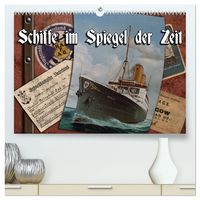 Produktbild: Schiffe im Spiegel ihrer Zeit (hochwertiger Premium Wandkalender 2027 DIN A2 quer), Kunstdruck in Hochglanz