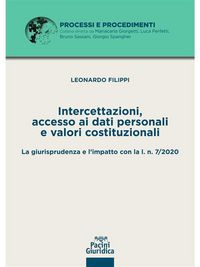 Produktbild: Intercettazioni, accesso ai dati personali e valori costituzionali