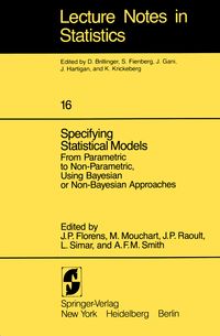 Produktbild: Specifying Statistical Models