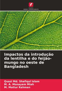 Produktbild: Impactos da introdu&ccedil;&atilde;o da lentilha e do feij&atilde;o-mungo no oeste de Bangladesh