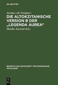 Produktbild: Die altokzitanische Version B der "Legenda aurea"