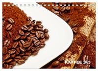 Produktbild: KAFFEE 2026 (Tischkalender 2026 DIN A5 quer), CALVENDO Monatskalender
