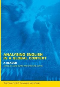 Produktbild: Analyzing English in a Global Context