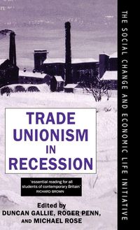 Produktbild: Trade Unionism in Recession
