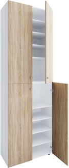 Produktbild: XL Holz Gro&szlig;er Schuhschrank Schuhkommode Lona 10