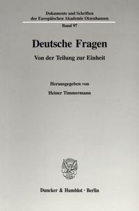 Produktbild: Deutsche Fragen.