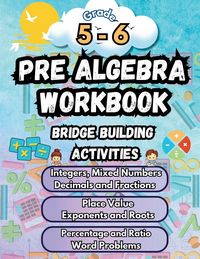 Produktbild: Summer Math Pre Algebra Workbook Grade 5-6 Bridge Building Activities