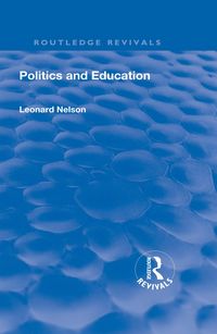 Produktbild: Revival: Politics and Education (1928)