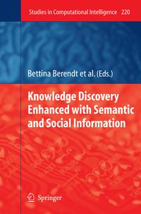 Produktbild: Knowledge Discovery Enhanced with Semantic and Social Information