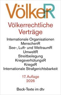 Produktbild: V&ouml;lkerrechtliche Vertr&auml;ge