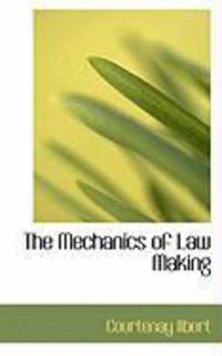 Produktbild: The Mechanics of Law Making