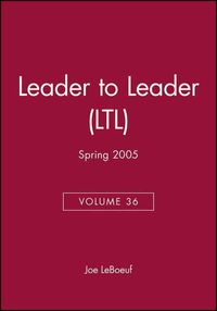 Produktbild: Leader To Leader (ltl) Volume