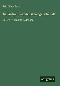 Produktbild: Der Aufsichtsrat der Aktiengesellschaft