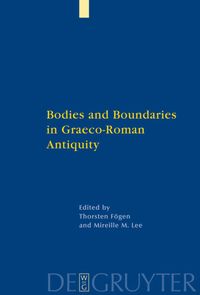 Produktbild: Bodies and Boundaries in Graeco-Roman Antiquity