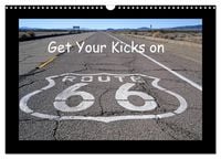 Produktbild: Get Your Kicks on Route 66 (Wandkalender 2026 DIN A3 quer), CALVENDO Monatskalender