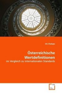 Produktbild: Chalupa, I: &Ouml;sterreichische Wertdefinitionen