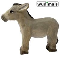 Produktbild: Wudimals A040607 - Esel, Donkey, handgeschnitzt aus Holz