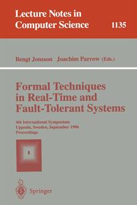 Produktbild: Formal Techniques in Real-Time and Fault-Tolerant Systems