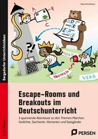 Produktbild: Escape-Rooms und Breakouts im Deutschunterricht
