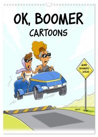 Produktbild: OK, Boomer - Cartoons (Wall Calendar 2026 DIN A3 portrait), CALVENDO 12 Month Wall Calendar